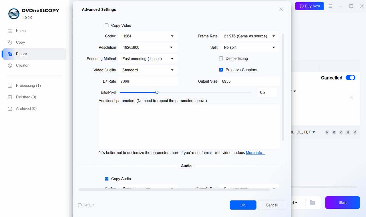 Extract subtitles from DVDs with DVDneXtCOPY DVD Ripper