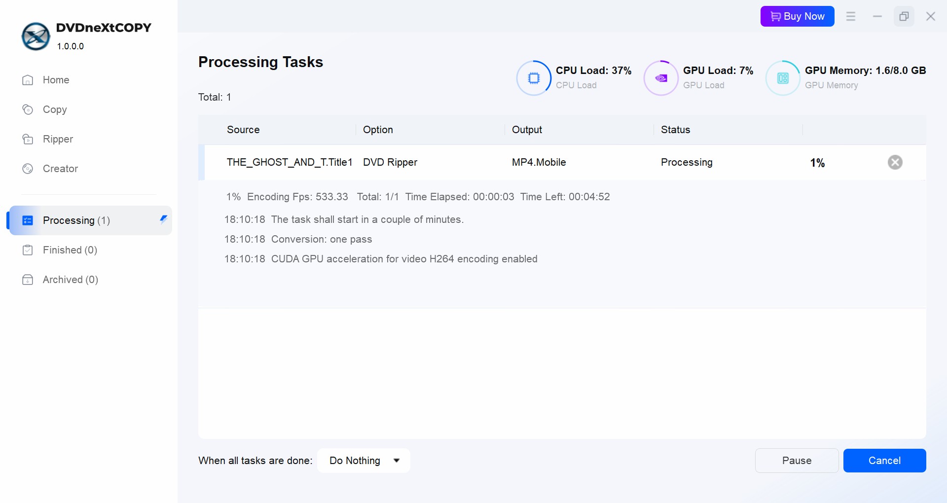 DVDneXtCOPY DVD Decoder