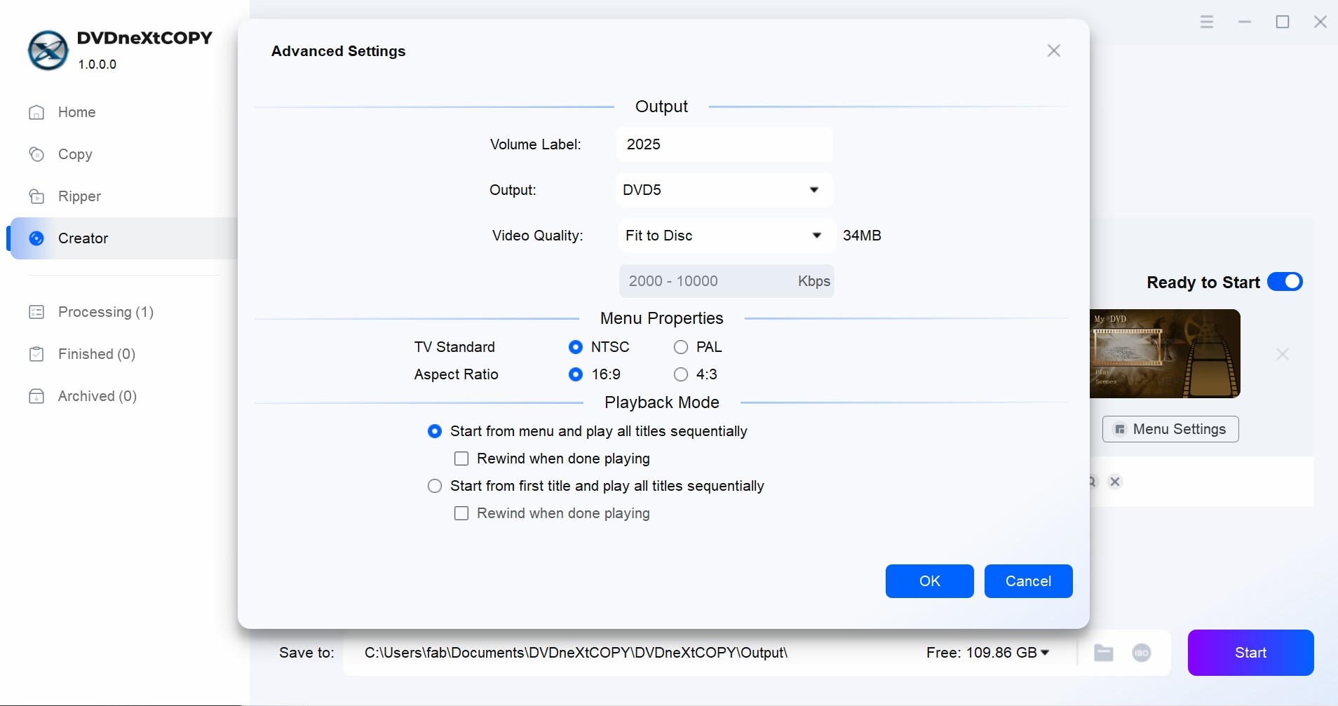 Burn YouTube Video to DVD Using DVDFab DVD Creator