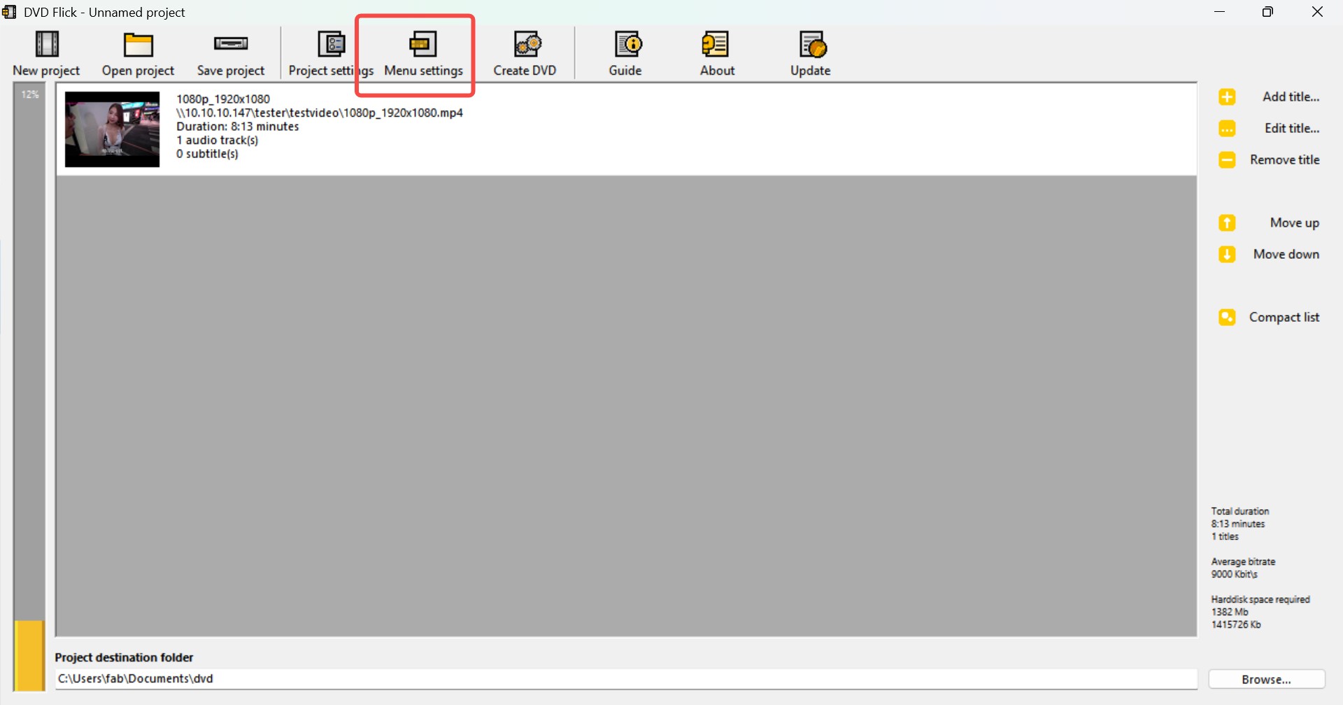 Best DVD Menu Maker: DVDFlick