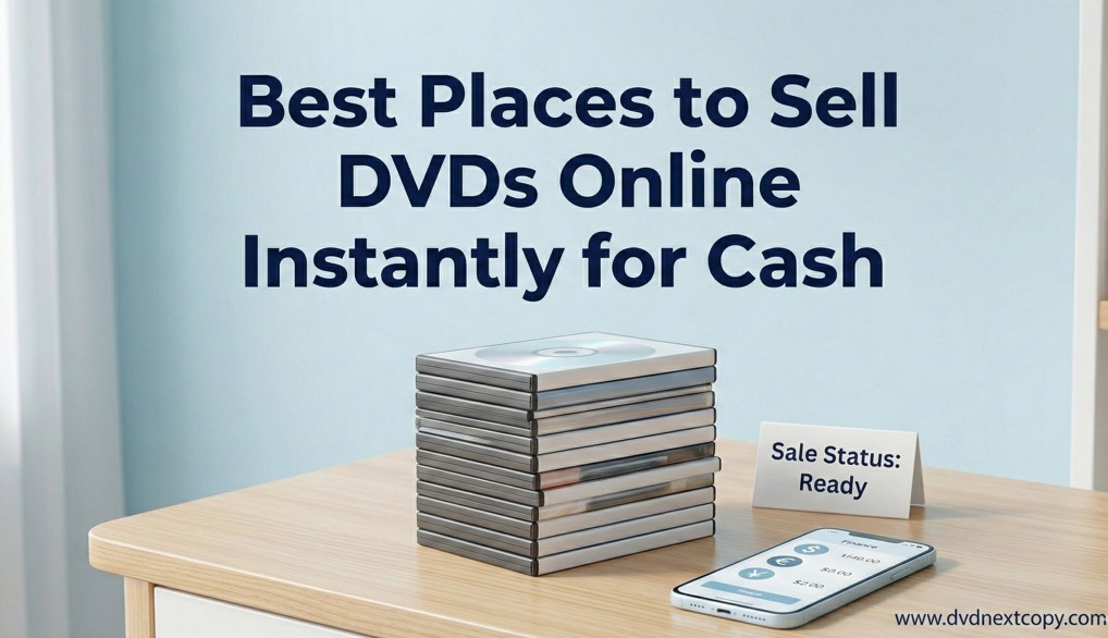 Best Places to Sell DVDs Online Instantly for Cash [2026]