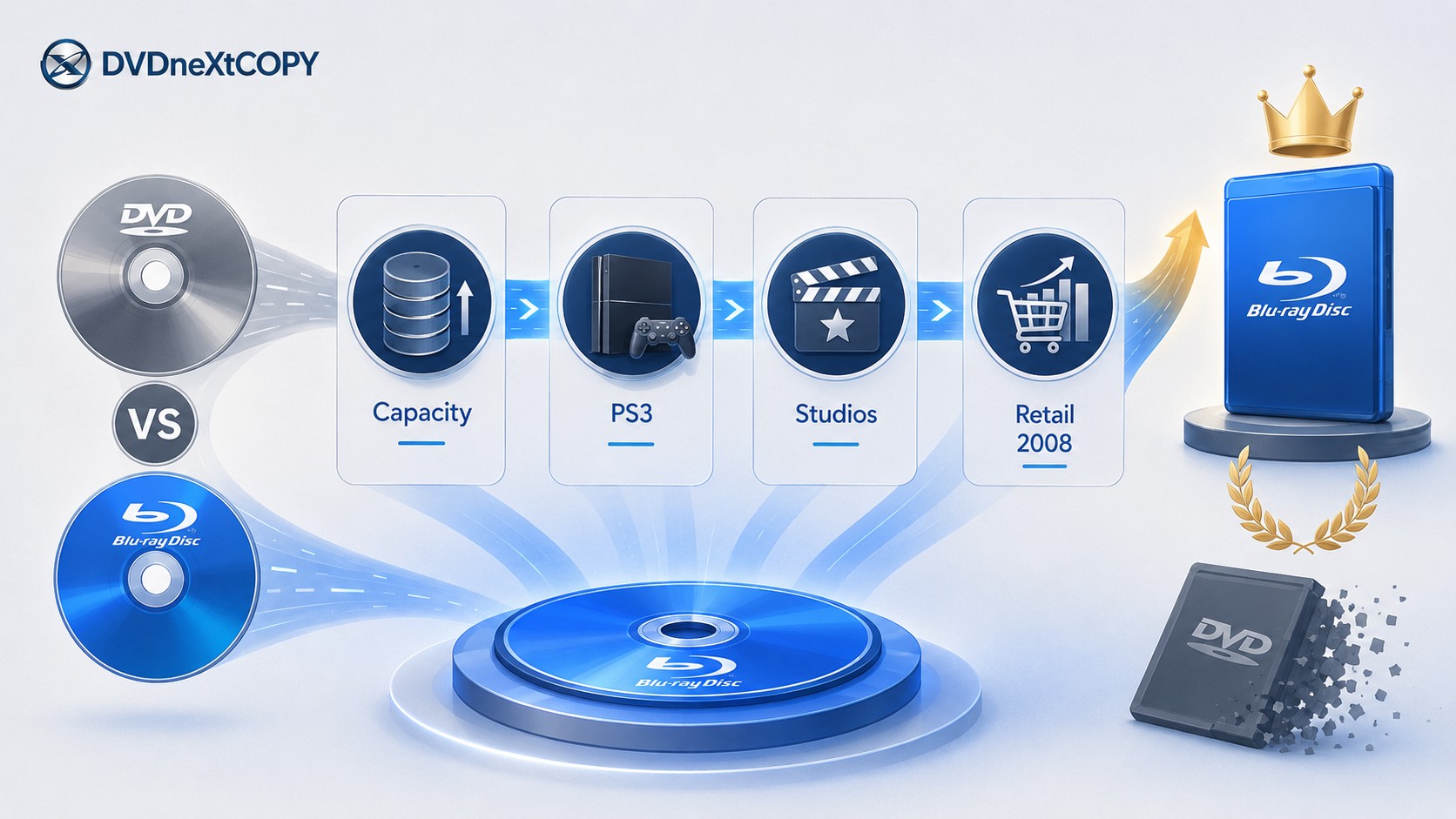 Why Did Blu-ray Win the Format War?