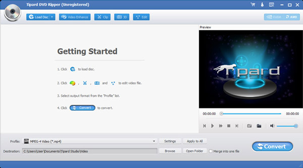 Tipard DVD Ripper: Best Trial for More Output and Editing Controls
