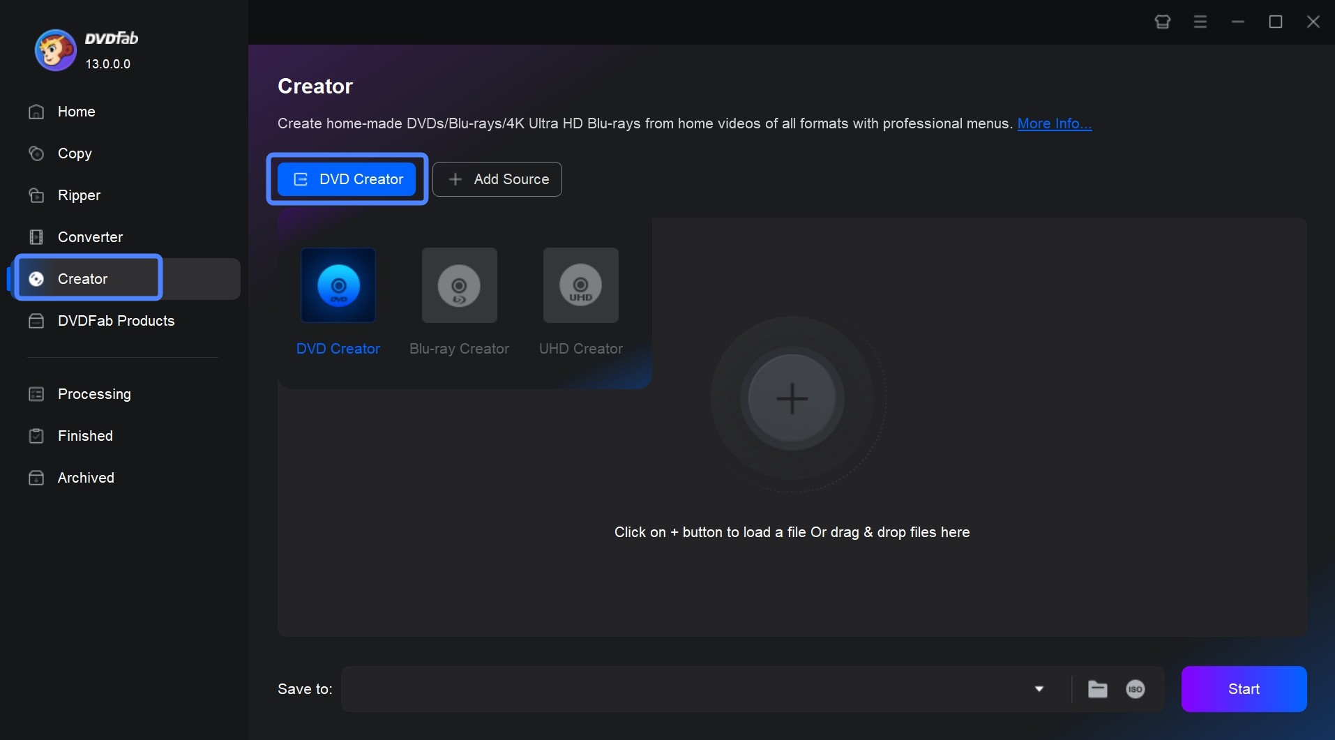 How to Burn MKV to DVD with DVDFab DVD Creator