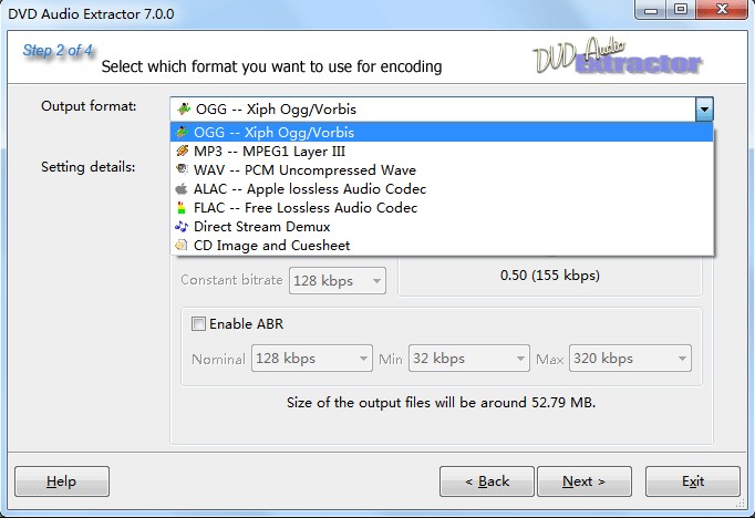 Rip Blu-ray Audio with DVD Audio Extractor