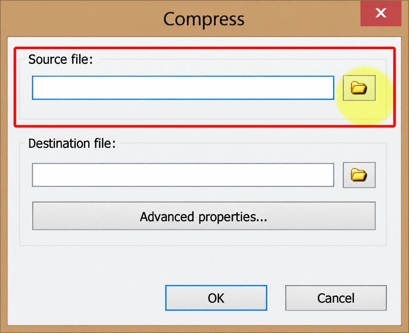 Compress ISO with PowerISO