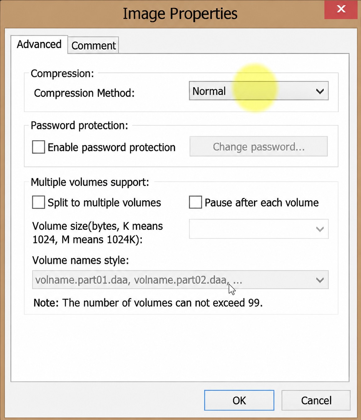 Compress ISO with PowerISO