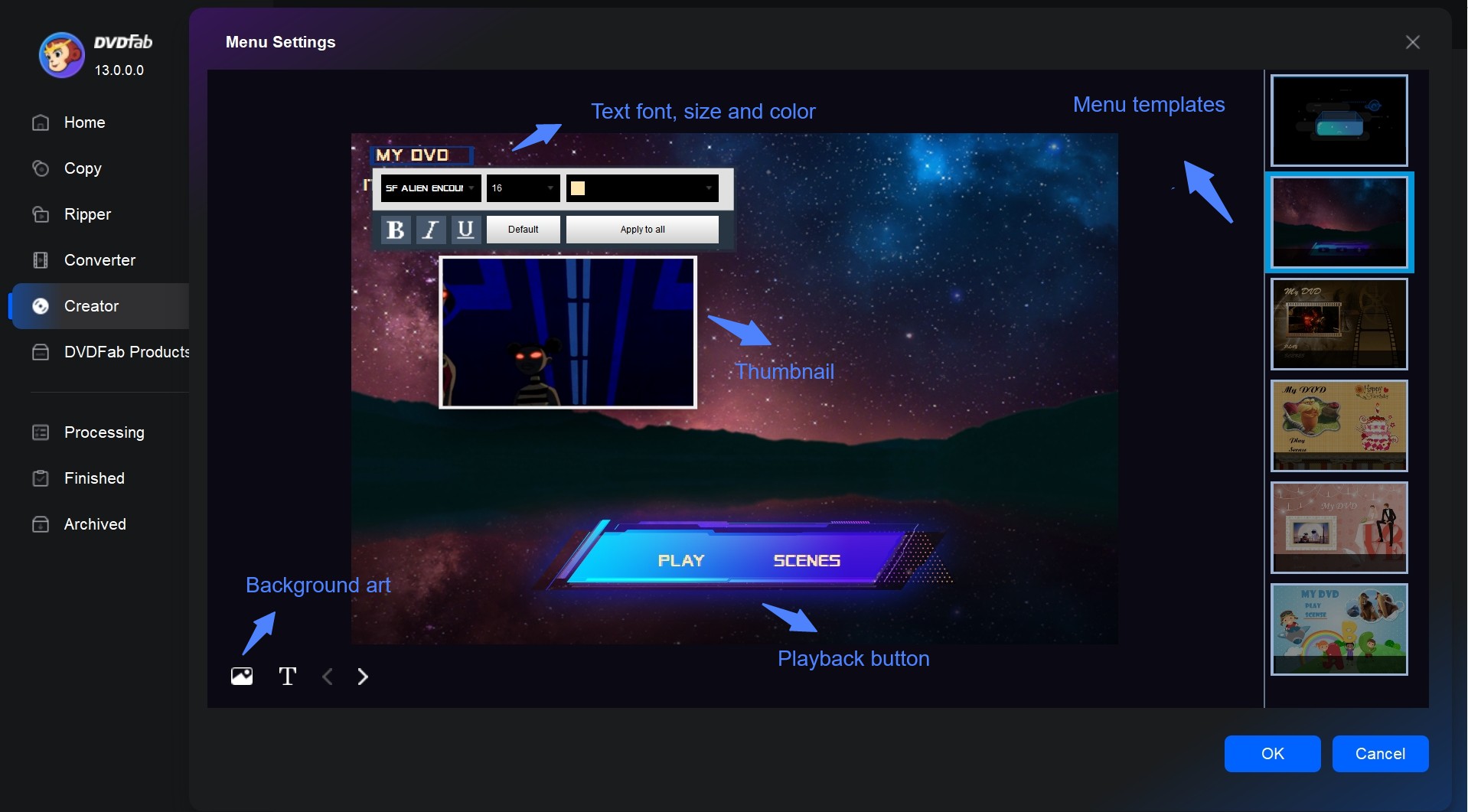 How to Make a Playable DVD with DVDFab DVD Creator
